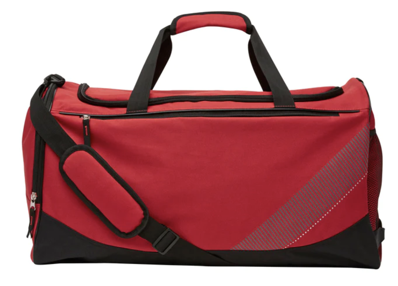 Large Foldable Sports Gym Duffle Bag Waterproof Travel Duffel Bag - Red Main image
