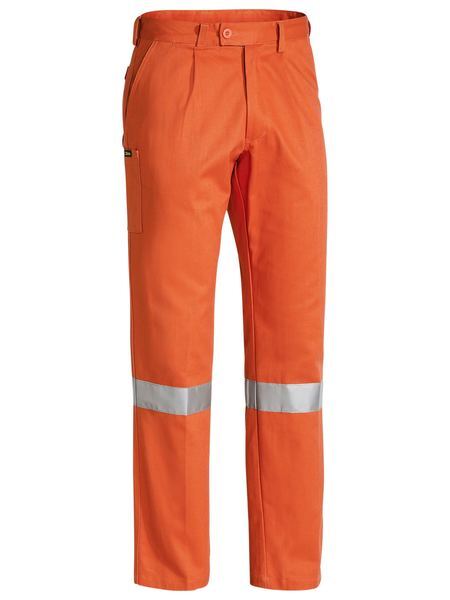 Bisley 3M Taped Original Work Pants Trousers - Orange - 82 Regular Secondary image
