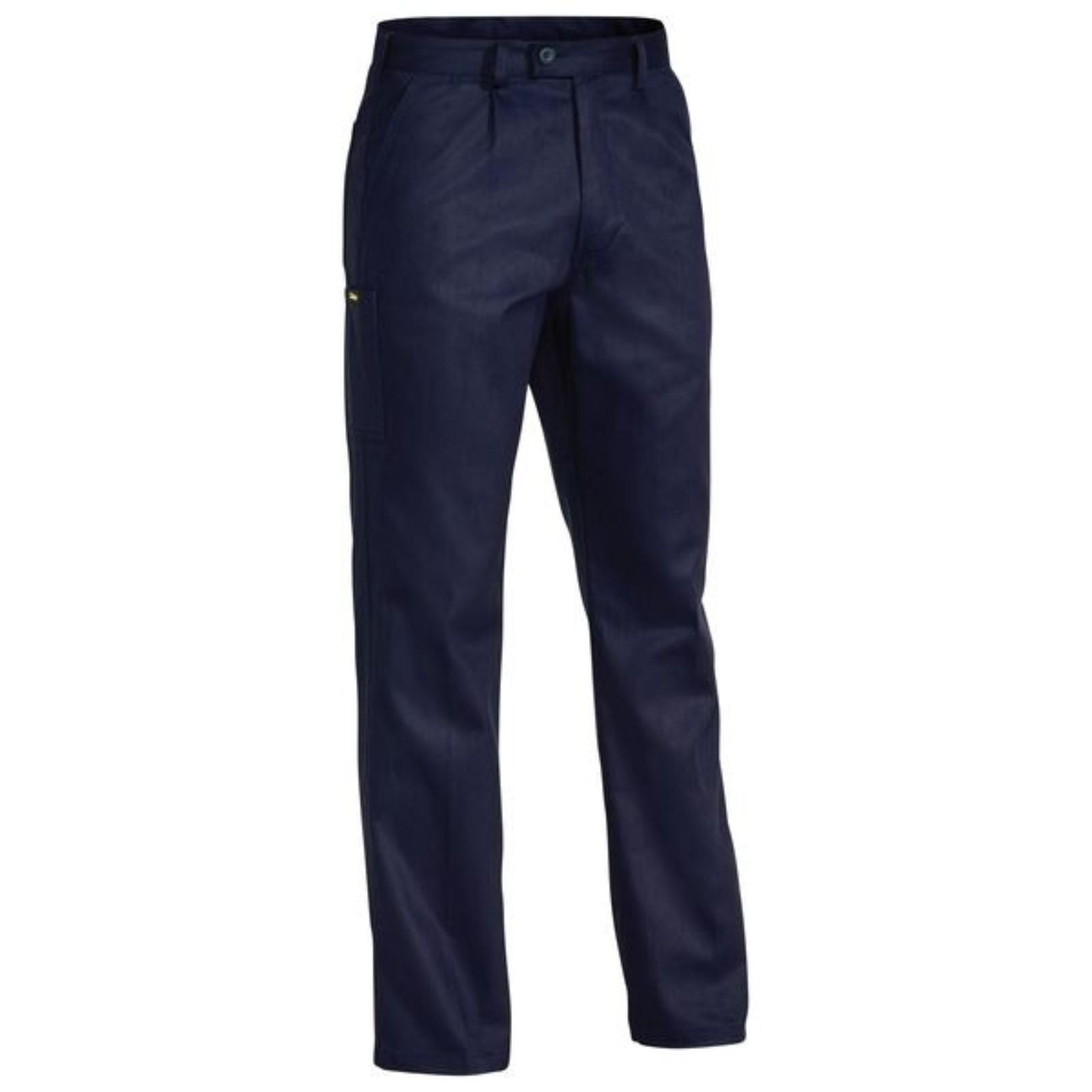 Bisley BP6007 Cotton Drill Pants Trousers Workwear - Navy - 107 Stout Secondary image