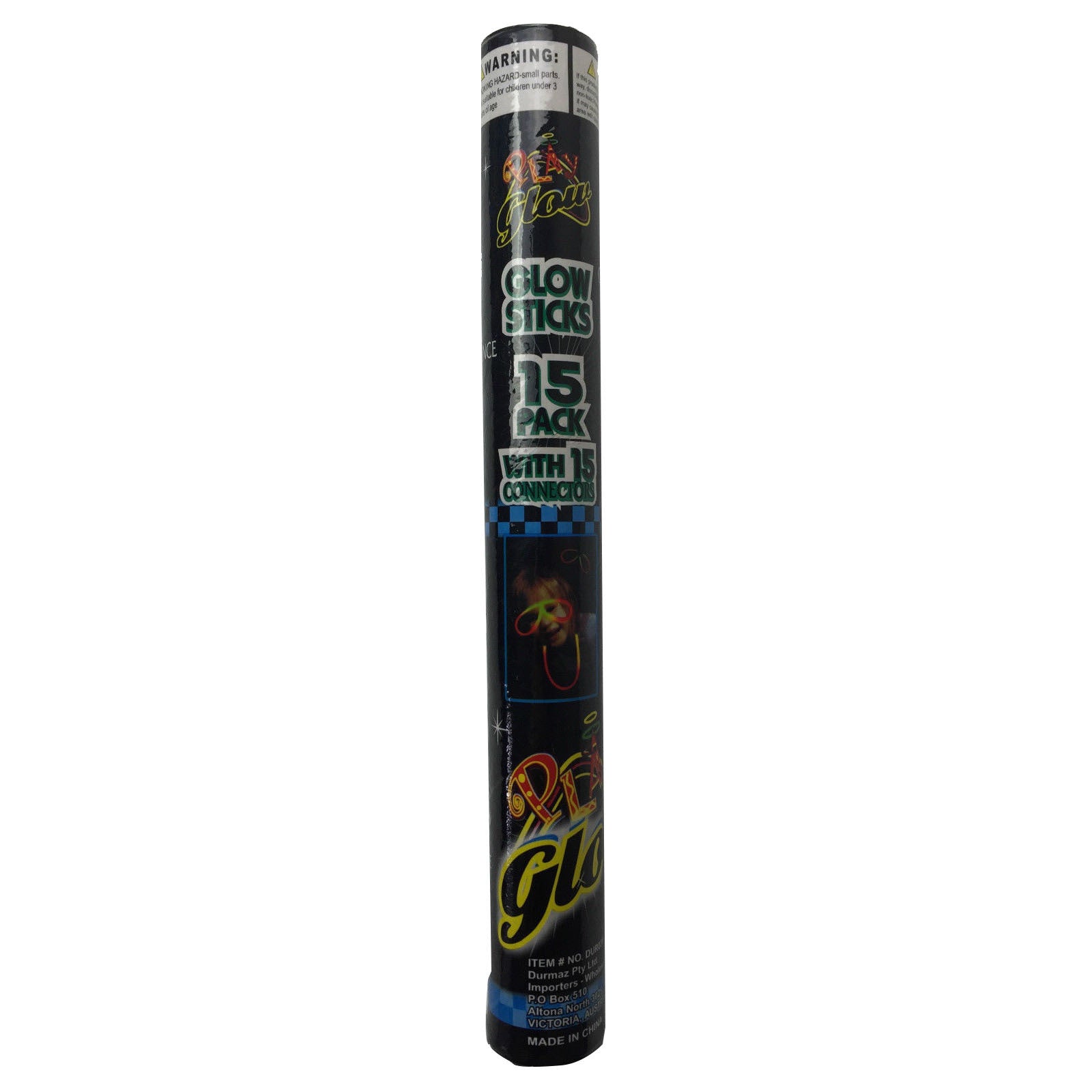 15 GLOW STICKS Party Light Glow In The Dark Rave NECKLACE Disco Bulk Secondary image
