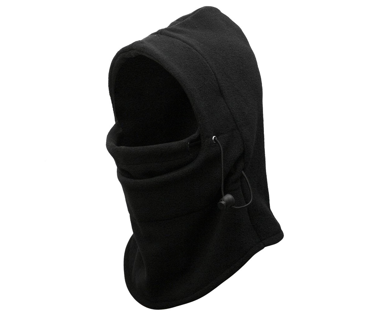 Thermal Fleece Balaclava Face Mask Beanie Hat Ski Snowboard Motorbike - Black Main image