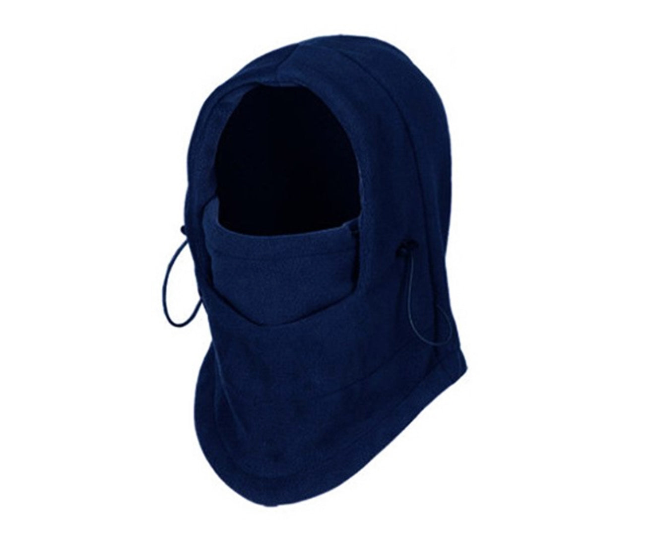THERMAL FLEECE BALACLAVA Ski Snowboard Motorbike Face Mask Hood Hat Beanie Warm - Navy Secondary image