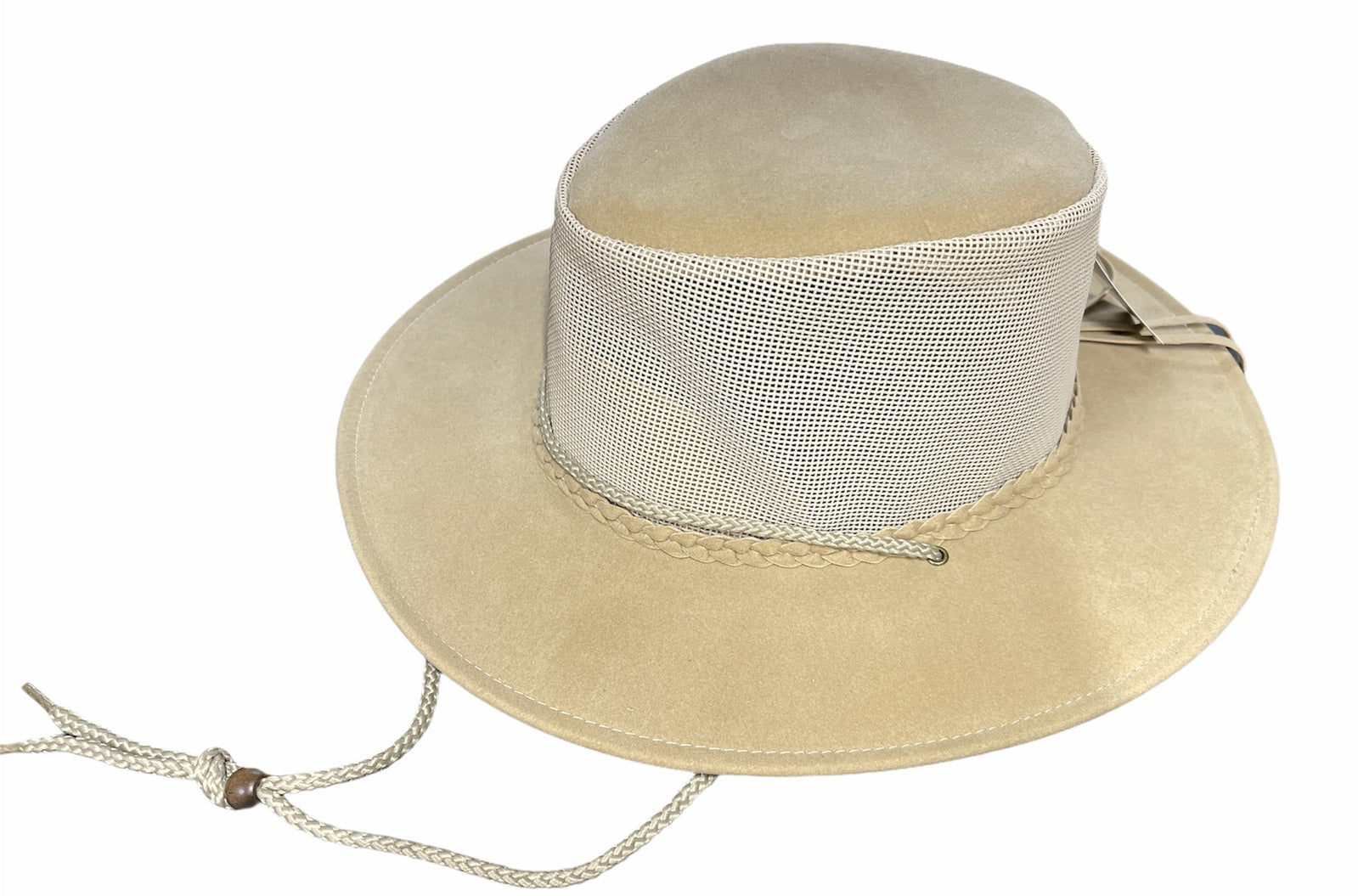 Dents Cooler Western Wide Brim Hat Sun Summer Outback Breathable - Stone - Small Secondary image