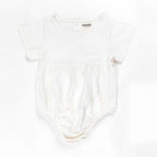 Ponchik Babies + Kids - Linen Romper - Daisy - Size 2 Years Old