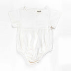 Ponchik Babies + Kids - Linen Romper - Daisy - Size 2 Years Old