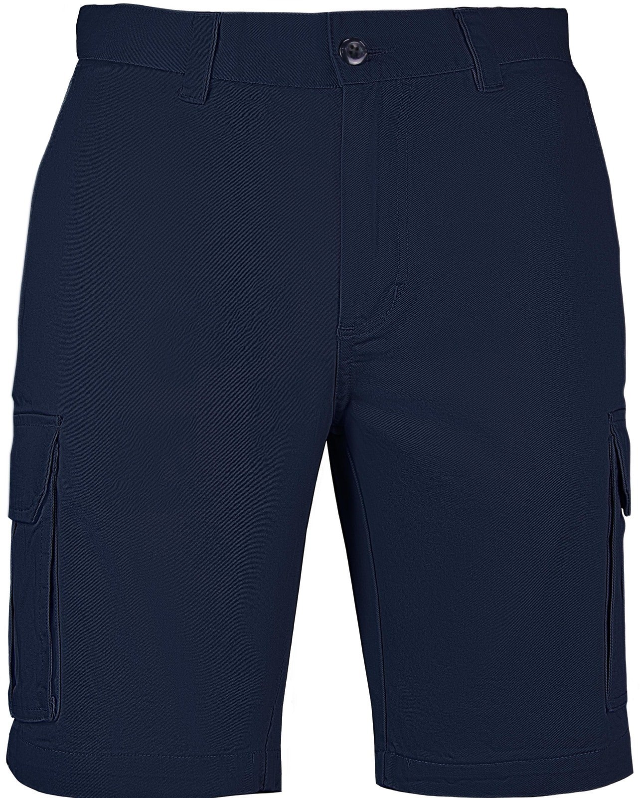 Mens Cargo Shorts 100% Cotton Casual Work Wear Half Pants Summer Army Military - Navy - 32 (82cm) Main image