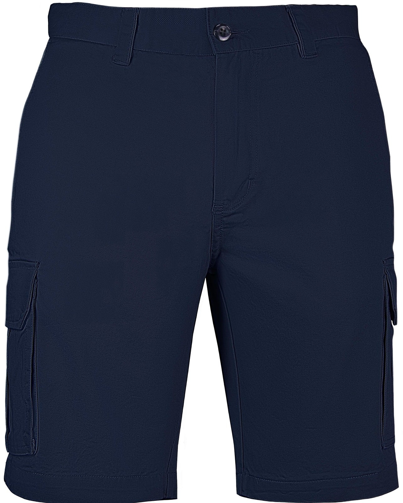 Mens Cargo Shorts 100% Cotton Casual Work Wear Half Pants Summer Army Military - Navy - 36 (92cm) Secondary image
