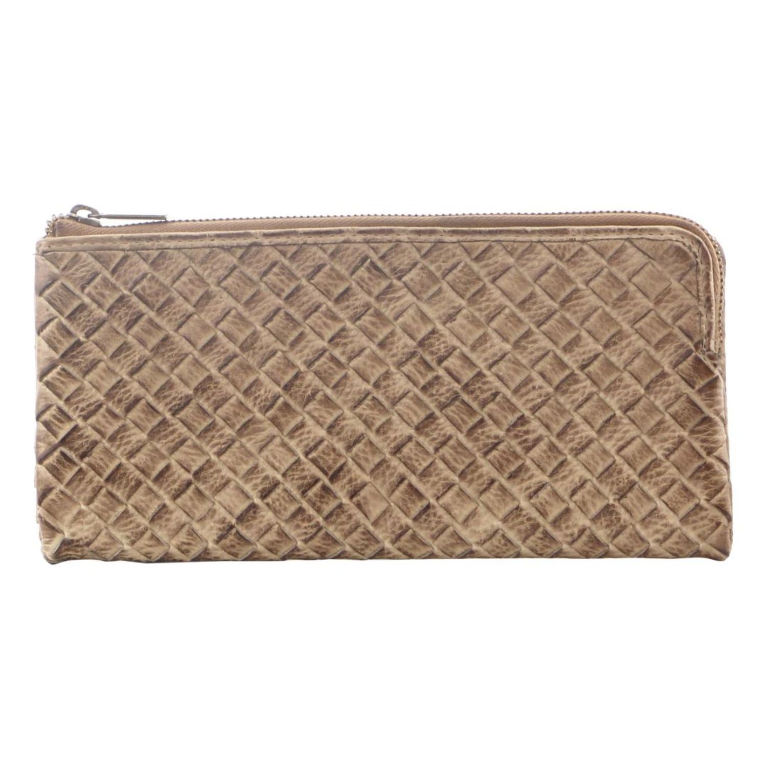 Pierre Cardin Womens Soft Rustic Leather Wallet Coin RFID Purse - Latte Main image