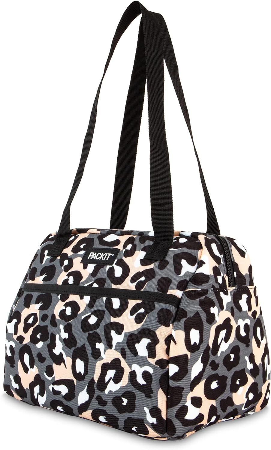 PACKIT Freezable Ice Lunch Bag Tote Food Storage Camping Travel Tiger - Wild Leopard Main image