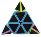 Educational Toy Triangle Speed Cube Pyramid Brain Teaser Puzzle Magic