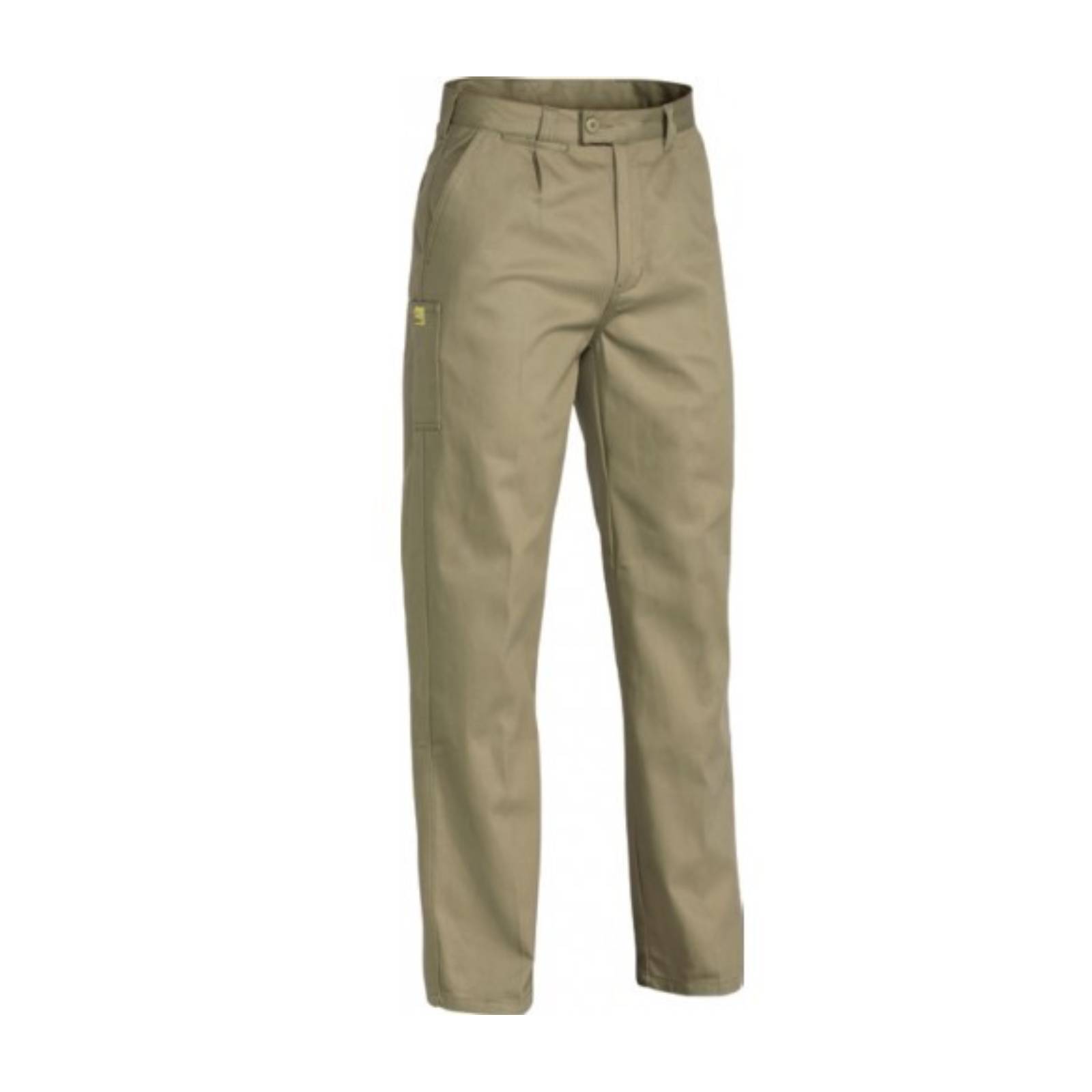 Bisley Mens Insect Protection Drill Work Pants Trousers - Khaki - 112cm Secondary image