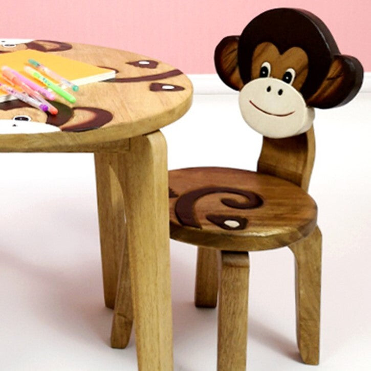 Kids Wooden Chair Monkey Main image