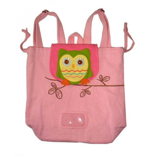 Owl Swim Bag Pinic Bag Pink Main image