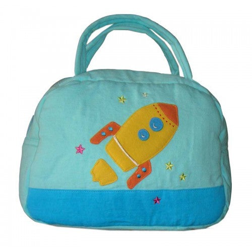 Rocket Lunch Box Cover Blue Main image
