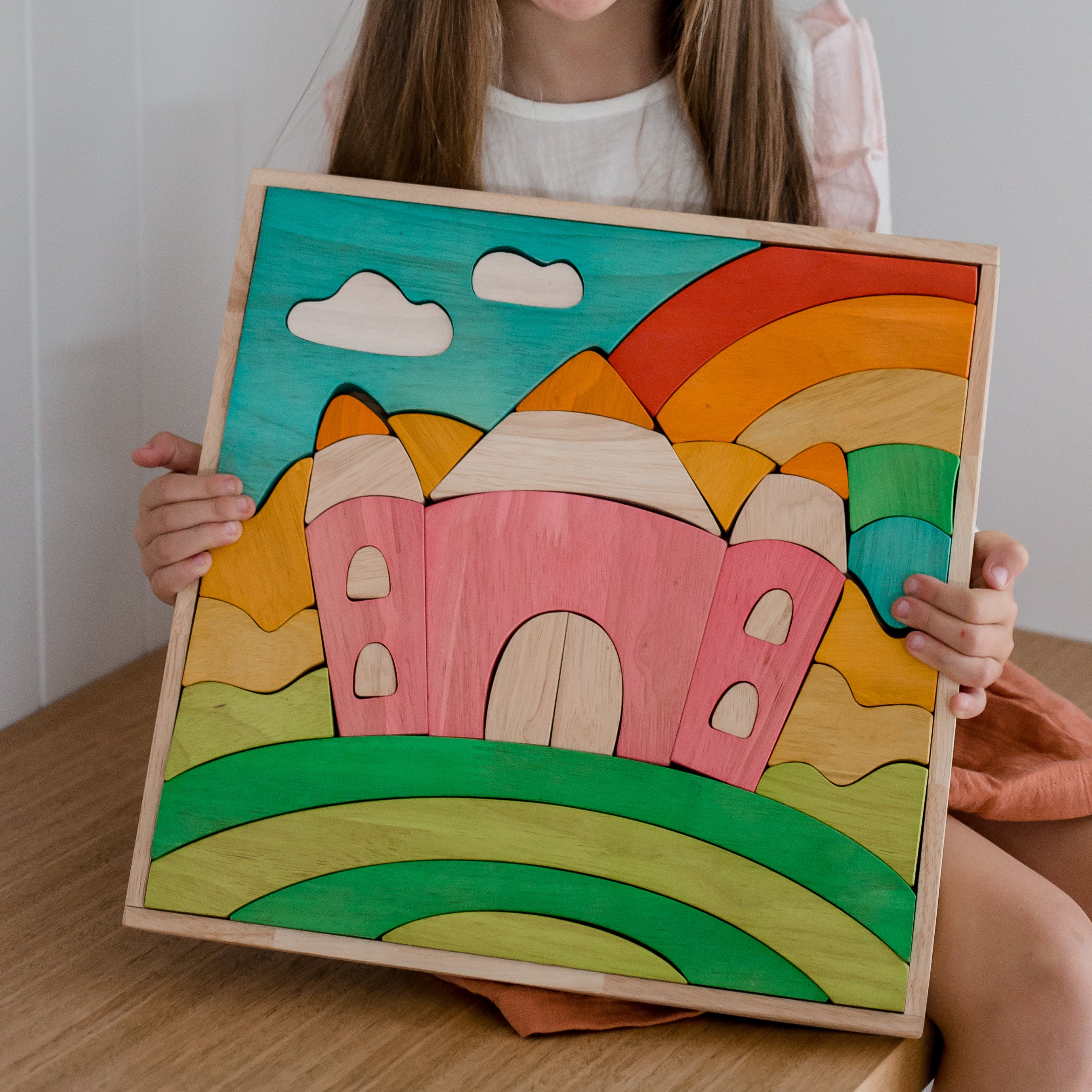 Fairy Castle Puzzle and play set Main image