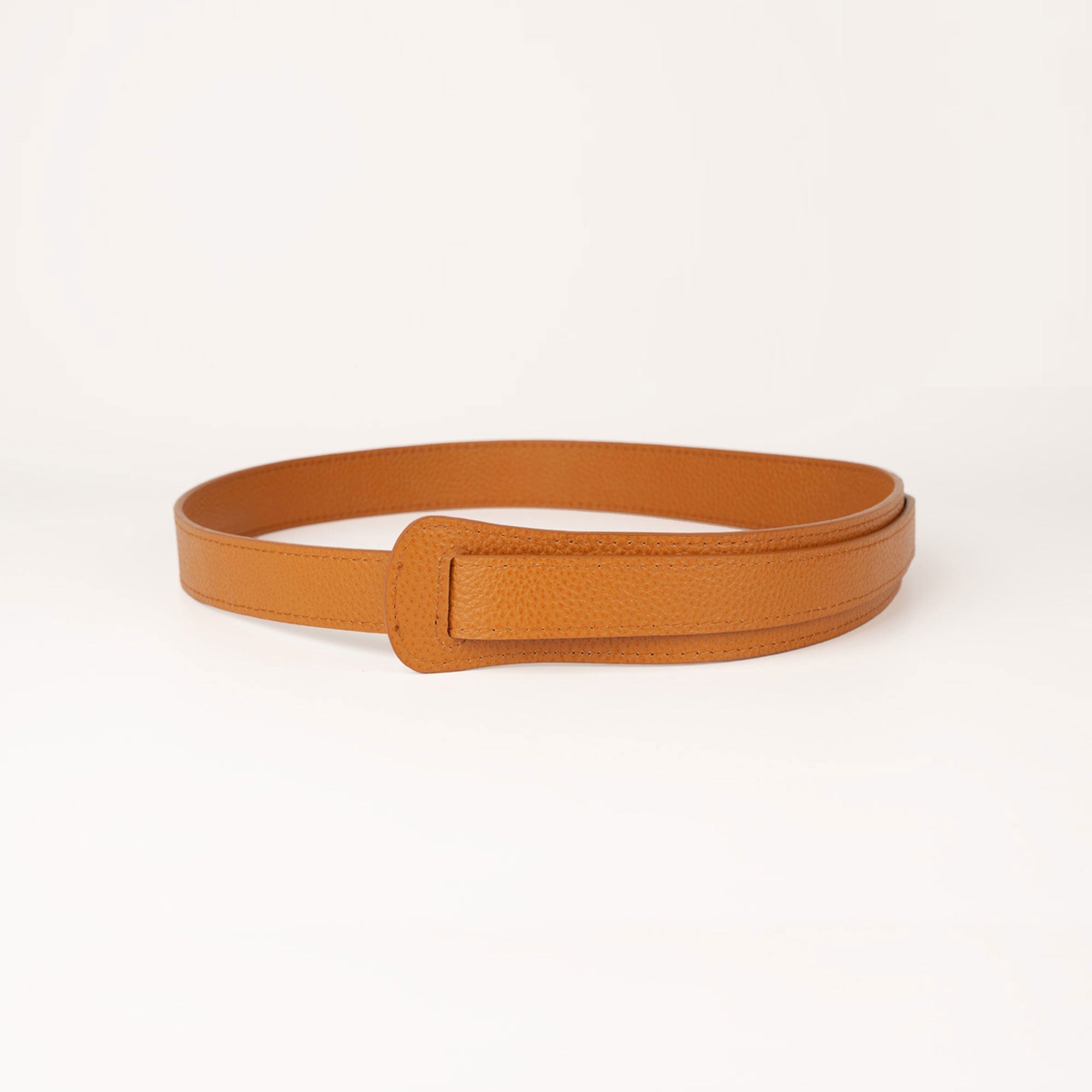 Peroz Ida Women's Tan Leather Knot Belt Main image