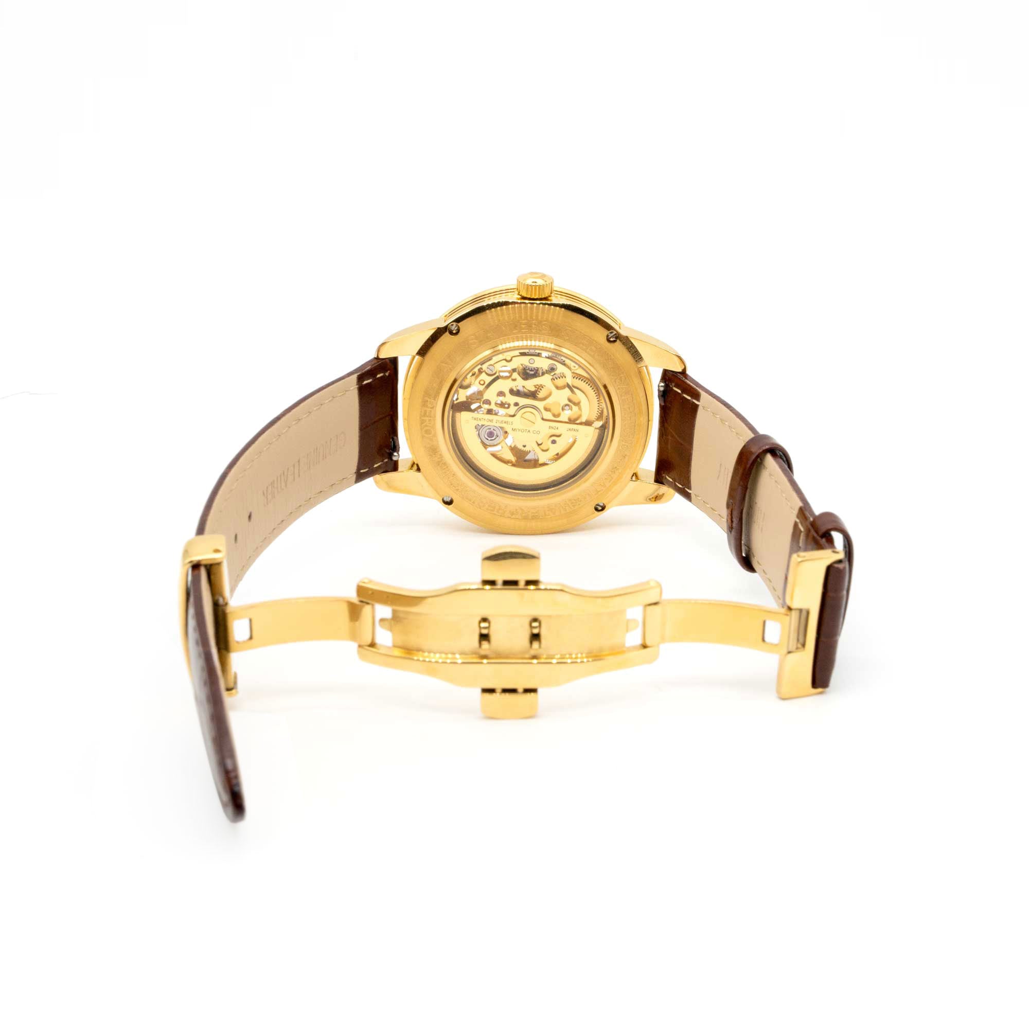 Peroz Automatic Men's Watch - Brown Leather Secondary image