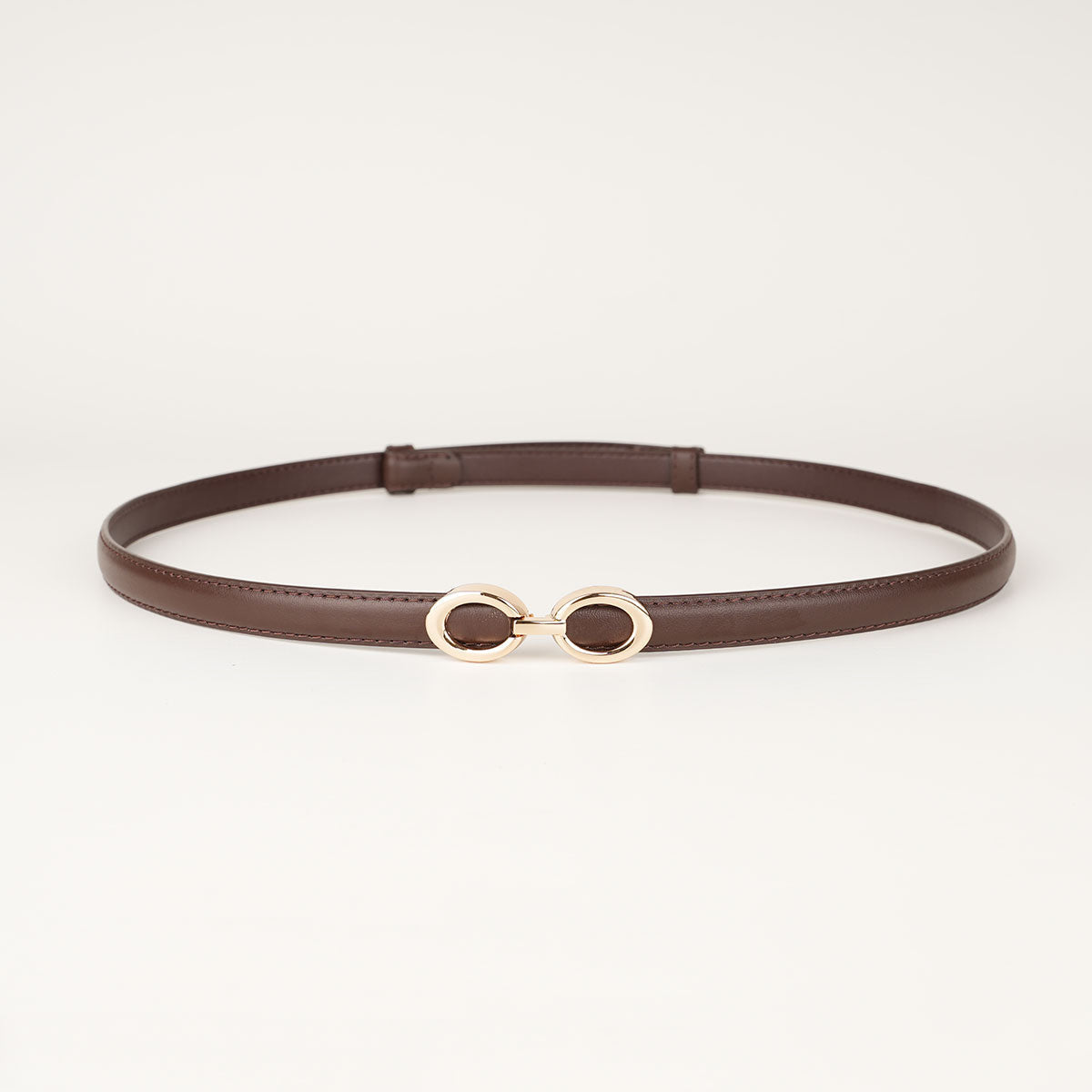 Peroz Yara Women's Adjustable Brown Leather Belt Main image