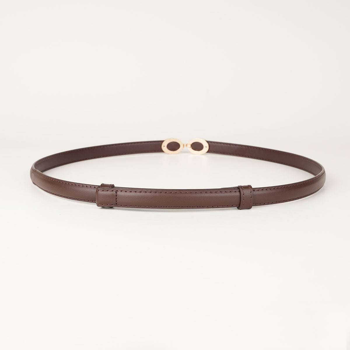 Peroz Yara Women's Adjustable Brown Leather Belt Secondary image