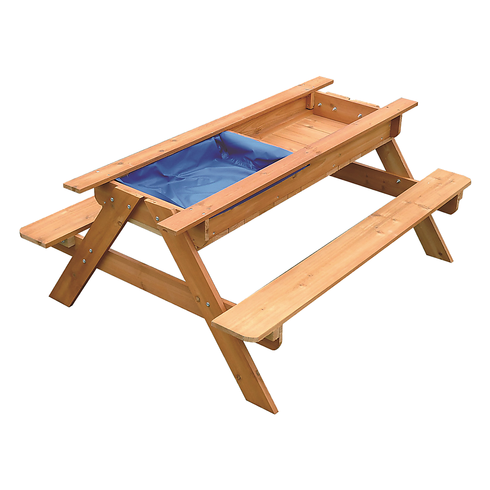 Sand & Water Wooden Picnic Table Main image