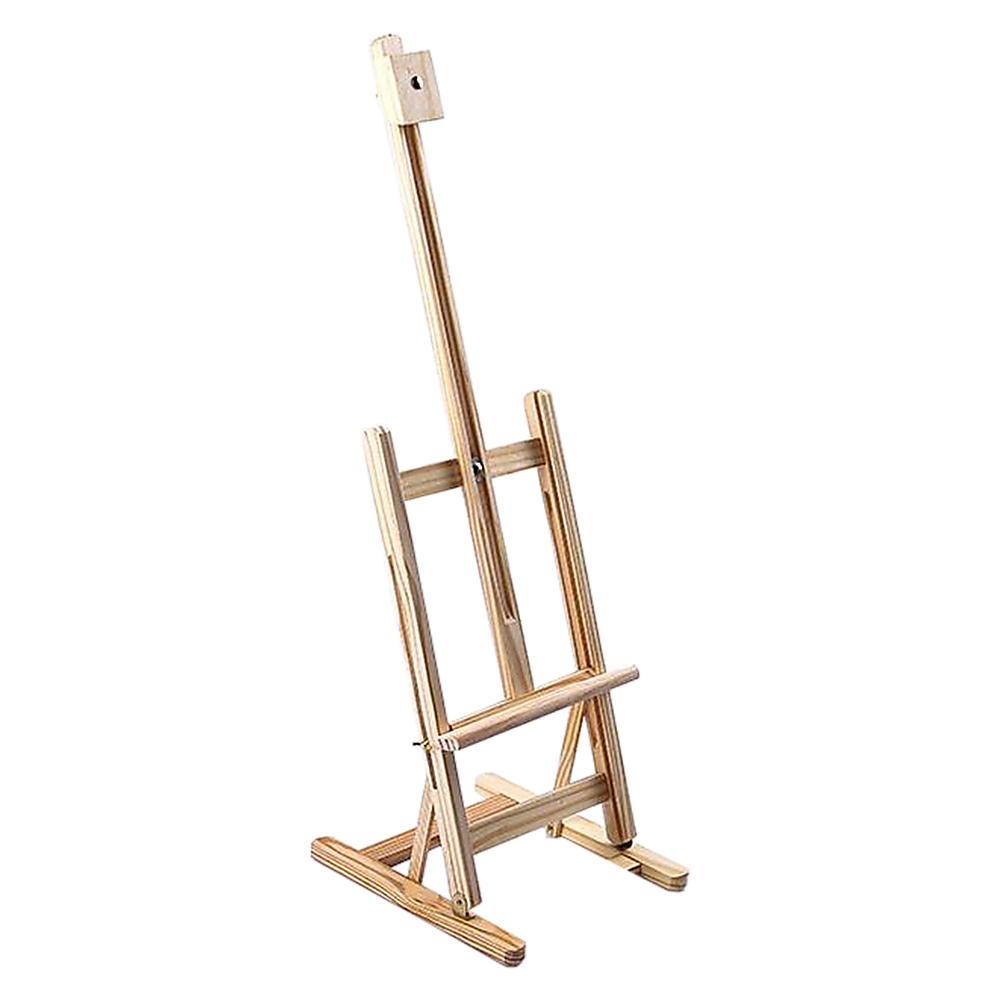 Tabletop Easel Wood Studio H-Frame Artist Art Display Painting Shop Tripod Stand Wedding Main image