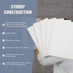 5 pack of 20x30cm Artist Blank Stretched Canvas Canvases Art Large White Range Oil Acrylic Wood