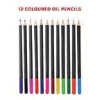 Art Sketch Pencils Oil Drawing Colouring Graphite Charcoal Pencil Set 72pcs/set