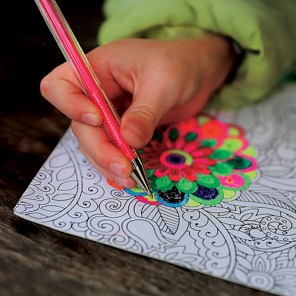 Glitter Gel Pens (100 pack) with 2.5X More Ink - Craft, Kids & Adult Colouring Secondary image