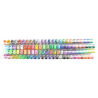 Glitter Gel Pens (100 pack) with 2.5X More Ink - Craft, Kids & Adult Colouring