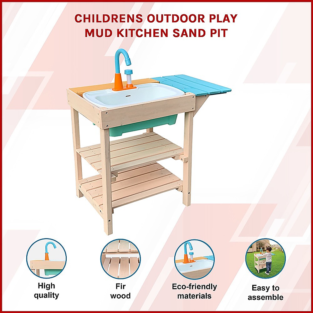Childrens Outdoor Play Mud Kitchen Sand Pit Secondary image