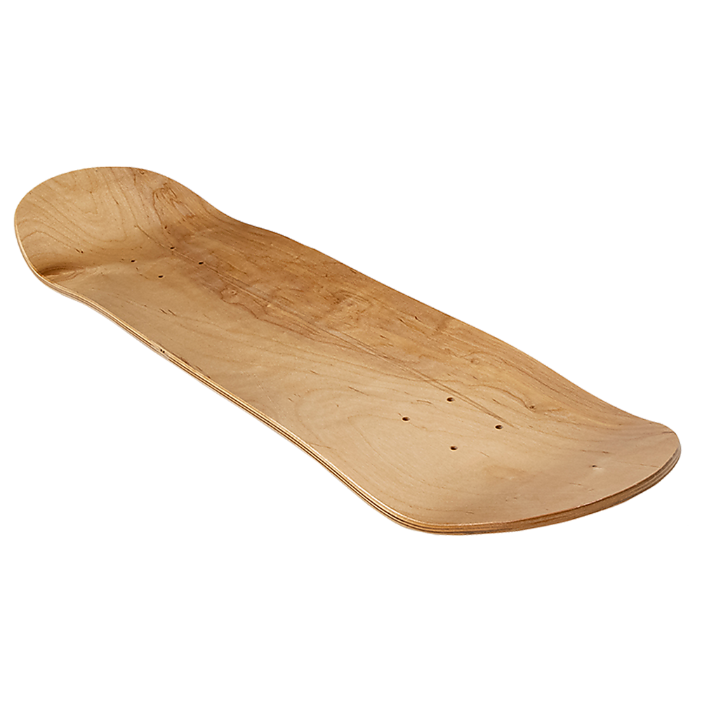 7 Layers Skateboard Deck Natural Wood Maple Double Concave Blank Skate Board DIY Main image