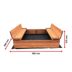 Sandpit Kids Wooden Sand box