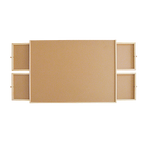Wooden Jigsaw Puzzle Table Board Storage Table Tray Puzzle For Adult Kid