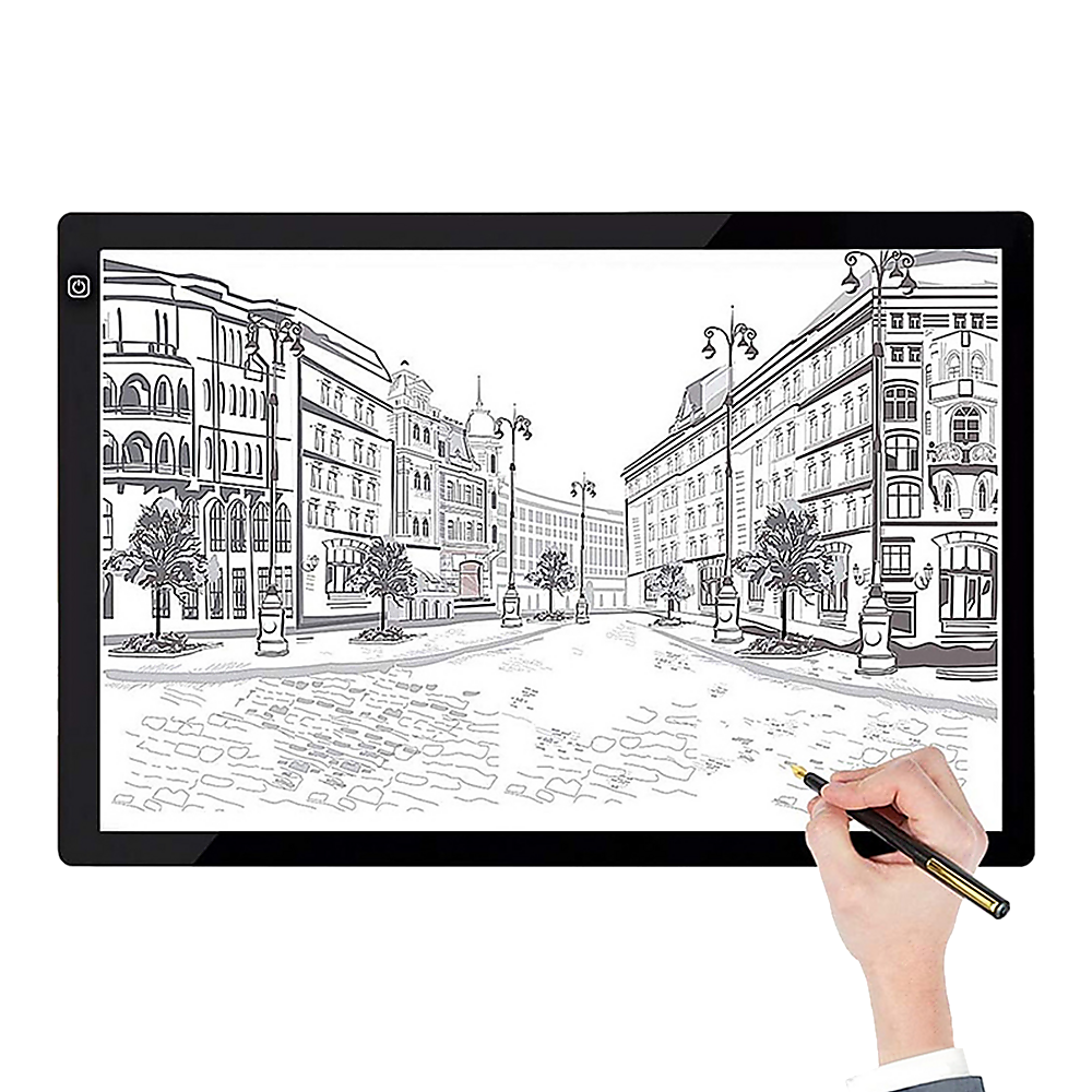 A2 LED Light Box Tracing Board Art Design Stencil Tattoo Copy Drawing Pad Main image