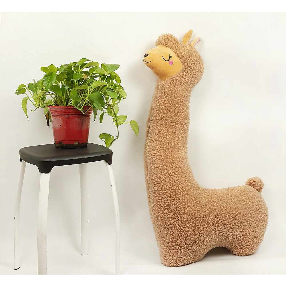 100cm Giant Alpaca Llama Stuffed Plush Kids Toy Soft Sleeping Pillow Large Gift Secondary image