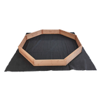 Kids Sand Pit Large Octagonal Wooden Sandpit