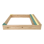 Wooden Kids Backyard Sandbox Children Outdoor Play Toy Sandpit