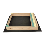 Wooden Kids Backyard Sandbox Children Outdoor Play Toy Sandpit