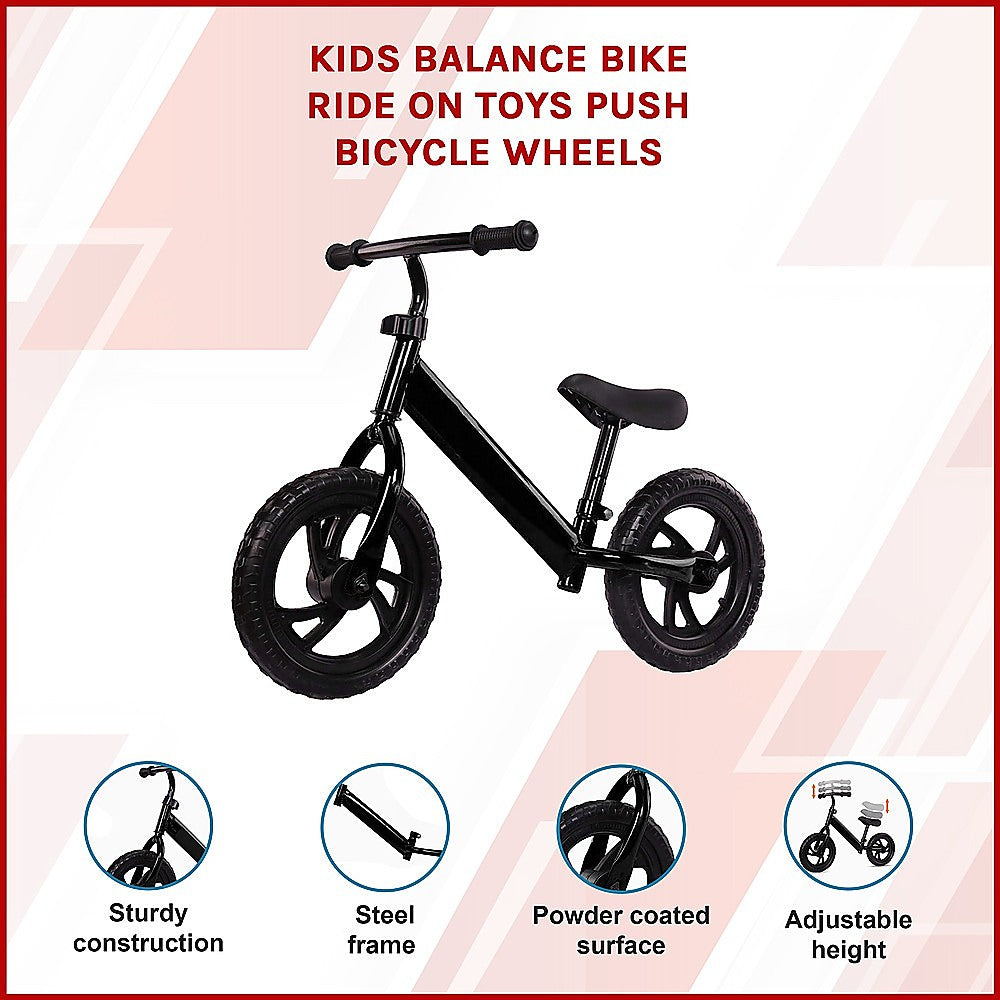 Kids Balance Bike Ride On Toys Push Bicycle Wheels Secondary image