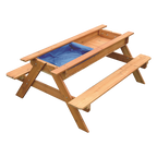 Sand & Water Wooden Picnic Table