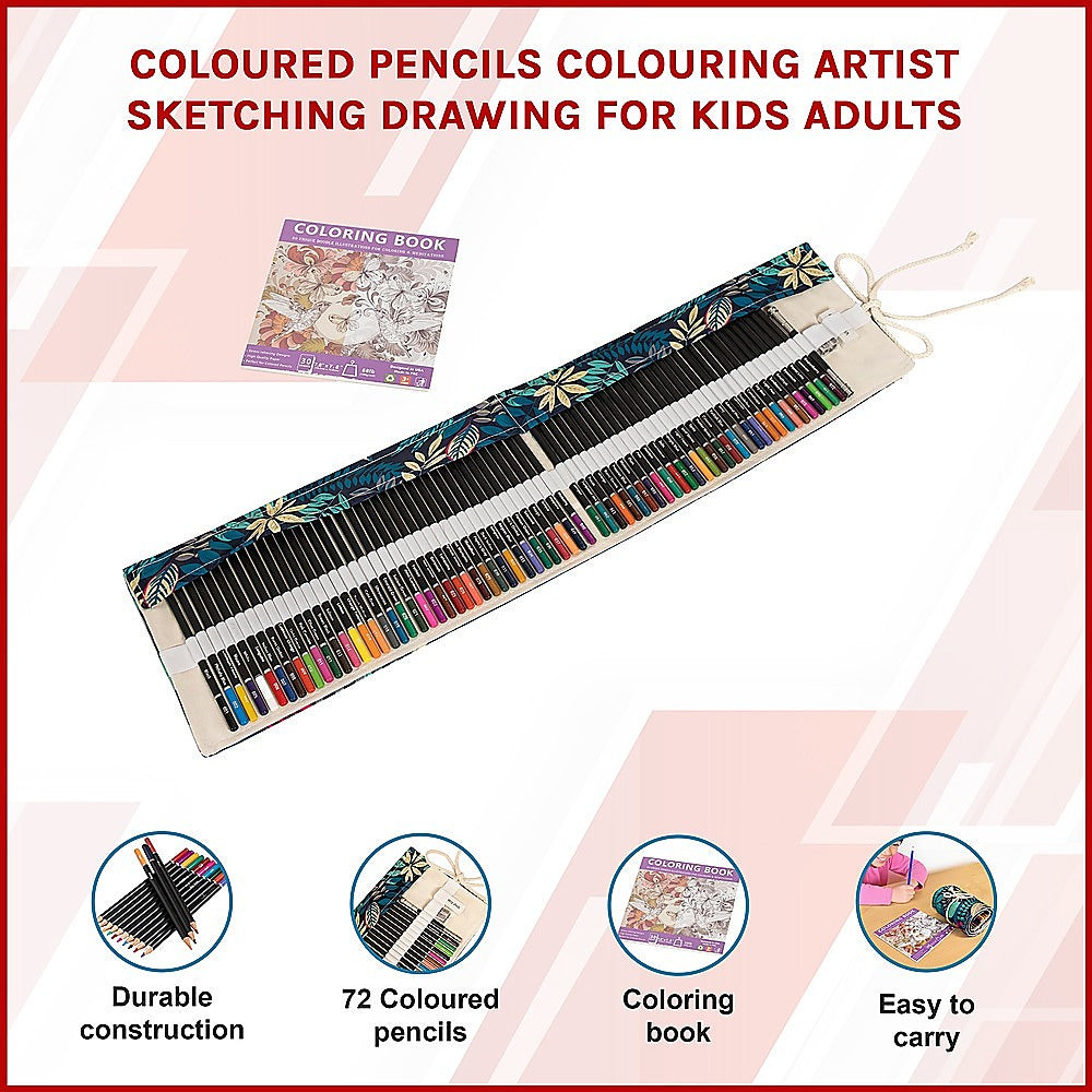 Coloured Pencils Colouring Artist Sketching Drawing for Kids Adults Secondary image