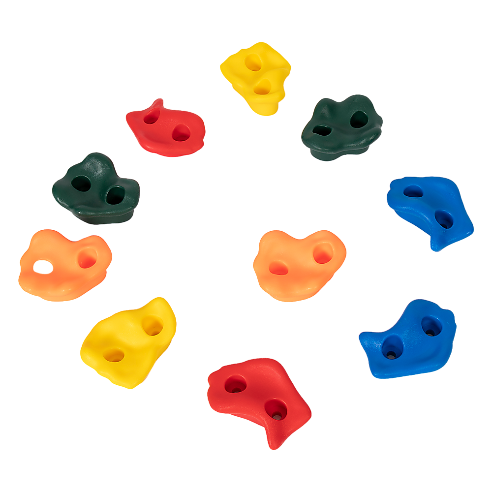 Deluxe 10 x Holds for Rock Climbing Wall Kids Outdoor Playground Main image