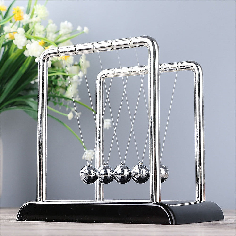 Newton's Cradle Steel Balance Small Pendulum Physics Science Secondary image