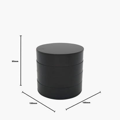 Parthenon Mini Jewellery Box black