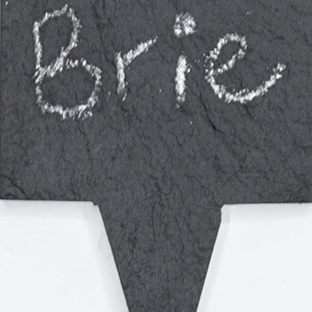 Food Markers, Black Slate, Hand Cut, for Cheeseboards, Charcuterie Board, Displays Secondary image
