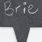 Food Markers, Black Slate, Hand Cut, for Cheeseboards, Charcuterie Board, Displays Habitat & Style