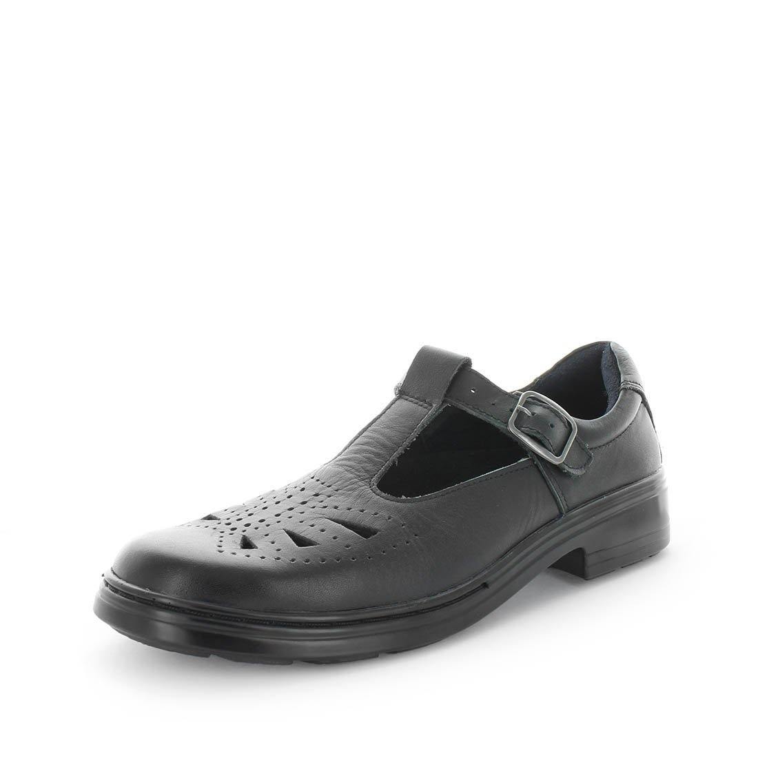WILDE SCHOOL Girl's JESSE School Black Smooth Shoe 12US Main image
