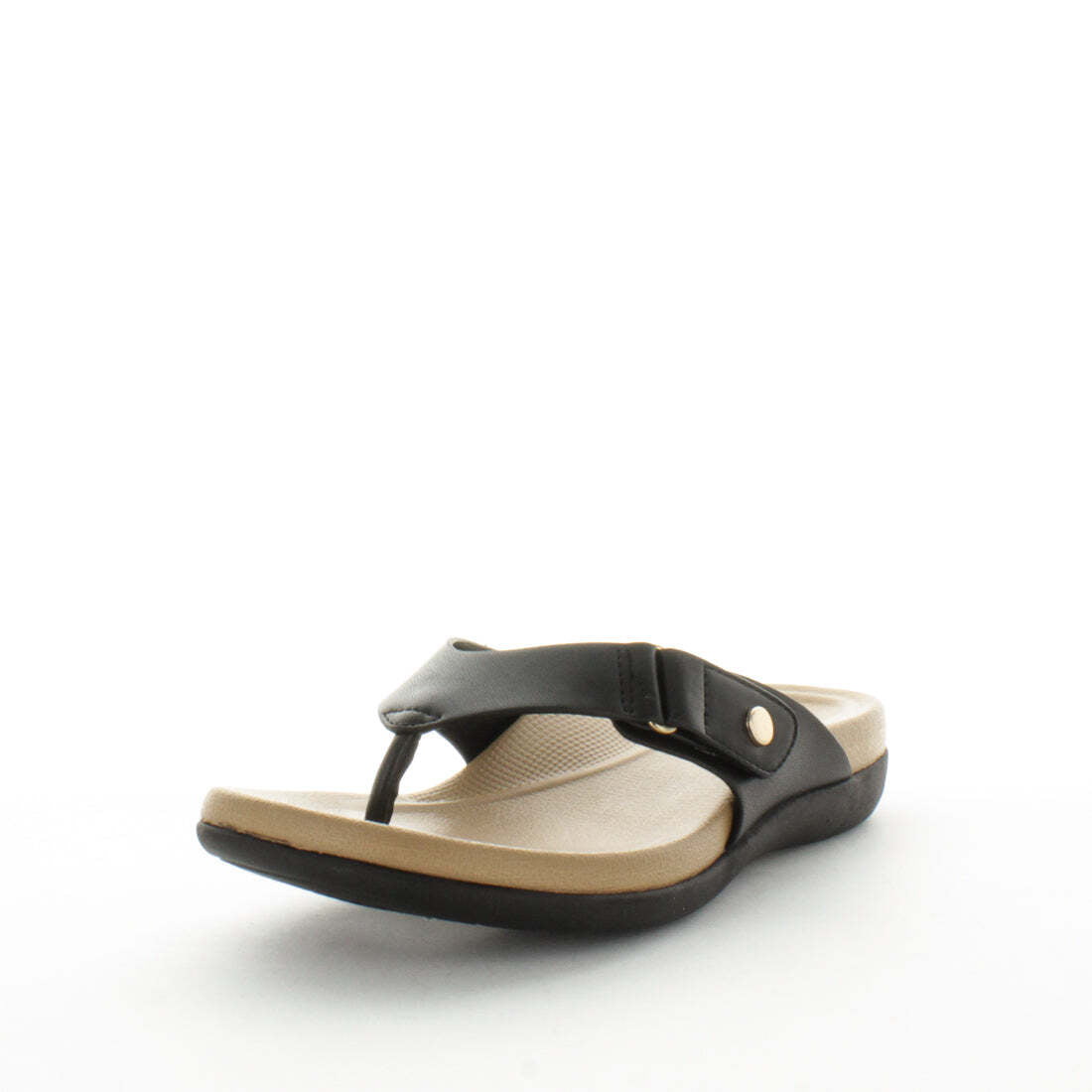 AEROCUSHION Women's MESPY Slides Black Shoe 36EU Main image
