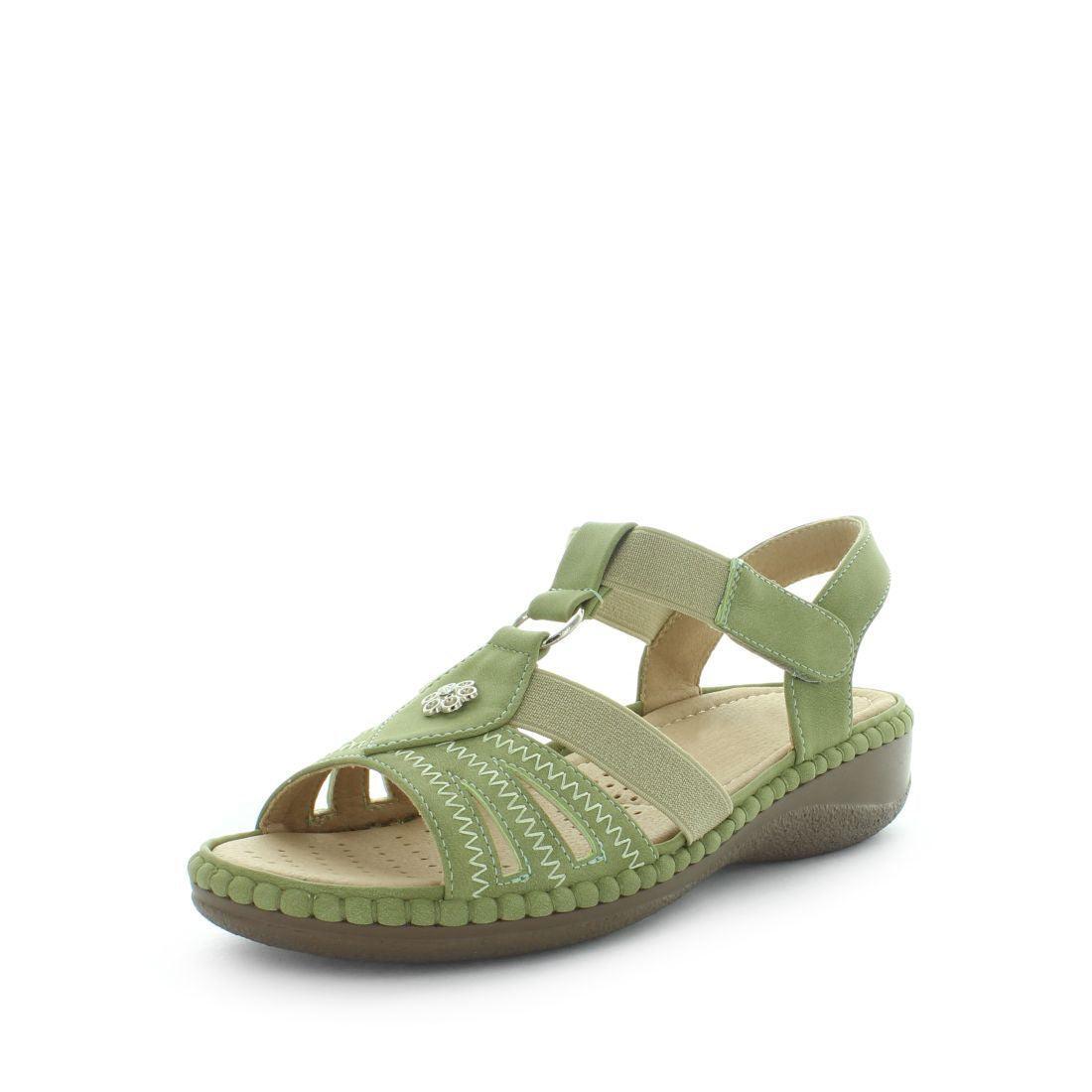 AEROCUSHION Women's MINARA Sandals Olive Shoe 8US Main image