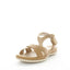 AEROCUSHION Women's MIRINA Sandals Tan Shoe 39EU